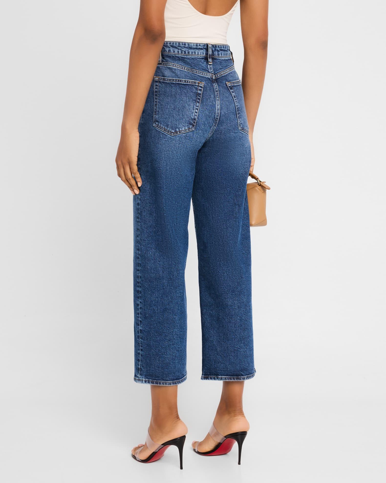 The Wide Crop Jeans Product Image