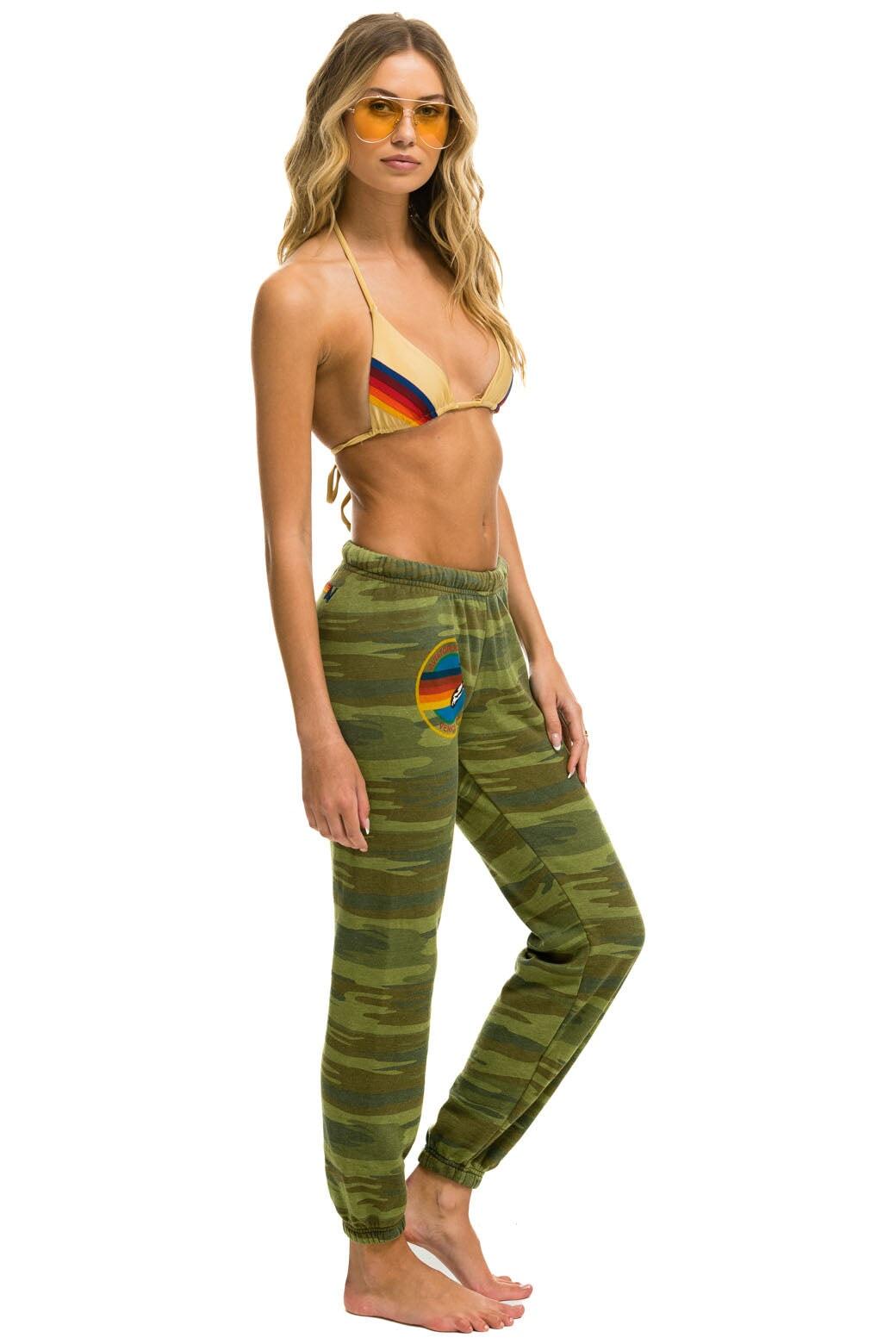 AVIATOR NATION SWEATPANTS - CAMO Female Product Image