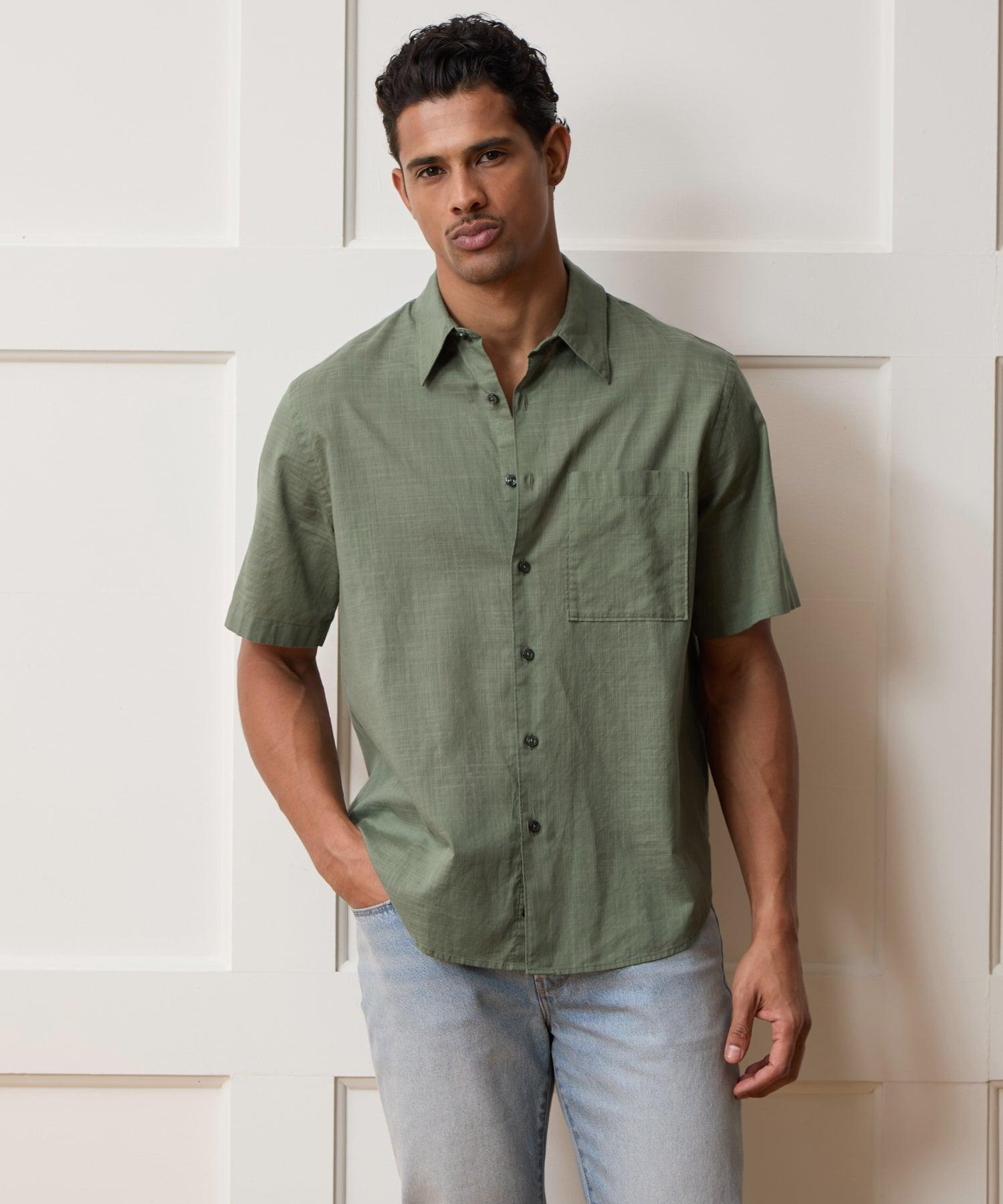 Summerweight Cotton Big Shirt Product Image