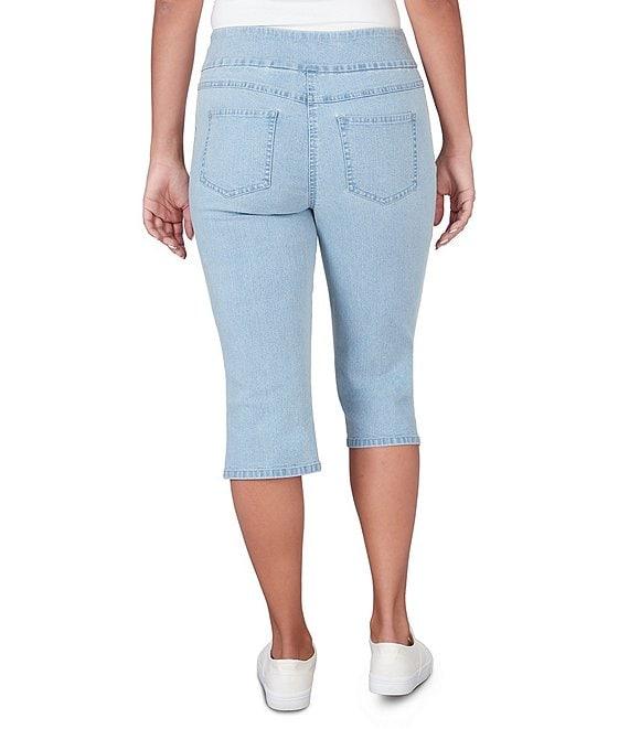 Ruby Rd. Stretch Clamdigger Pull-On Jeans Product Image