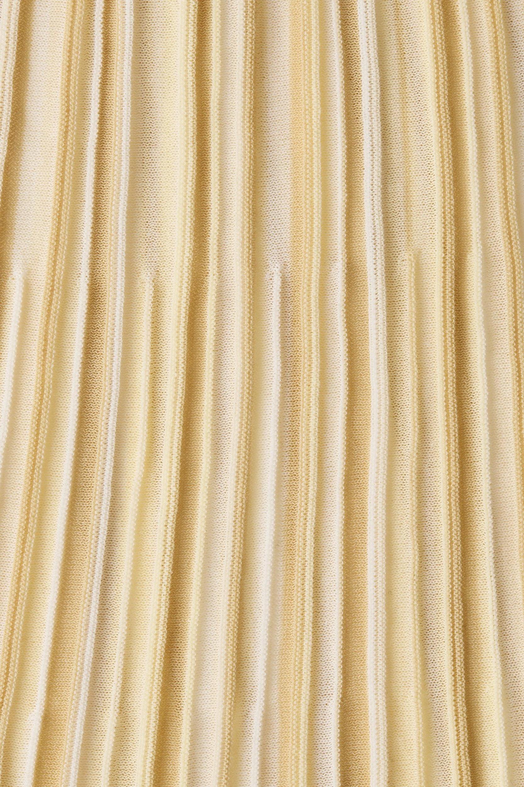 Citara Drawstring Skirt Butter Stripe - Final Sale Product Image