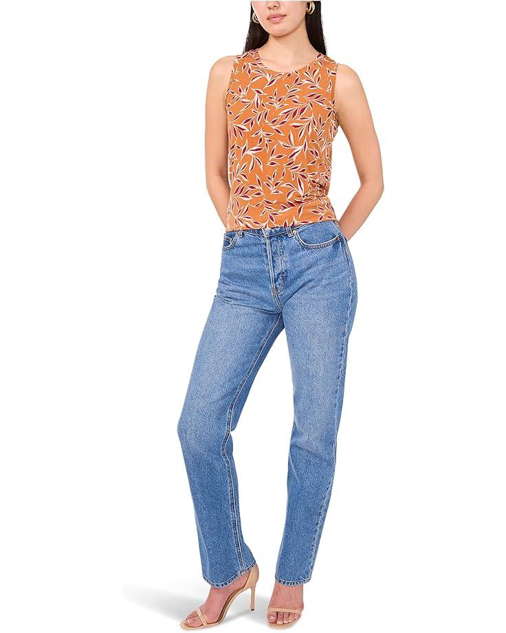 Long Sleeve Tie V-neck Ruffled Top Product Image