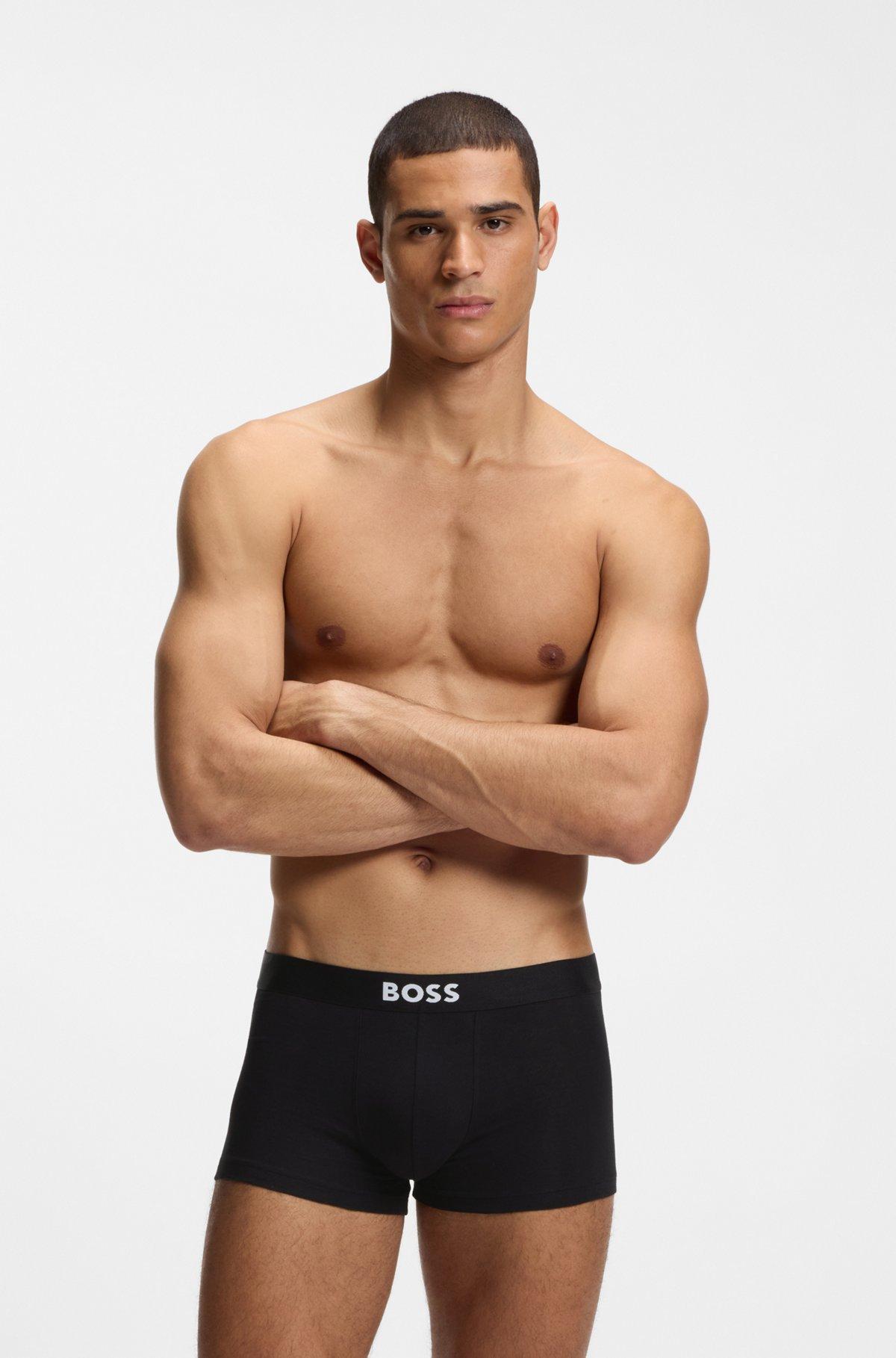 Three-pack of stretch-cotton trunks Product Image