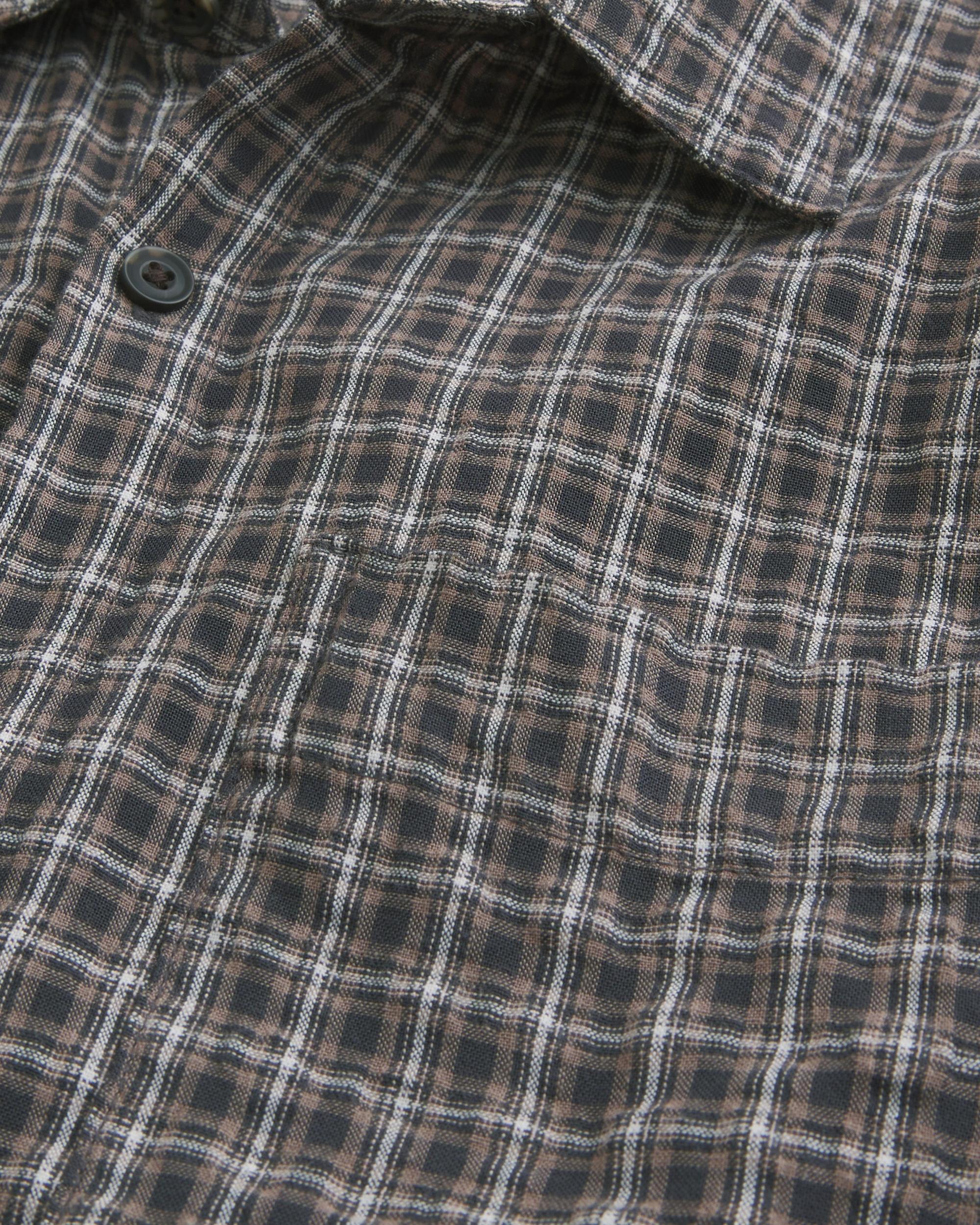 Boxy Short-Sleeve Pocket Shirt Product Image