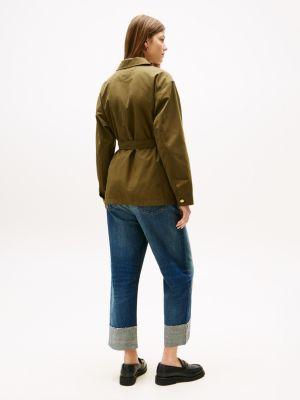 Water-Repellent Belted Field Jacket Product Image