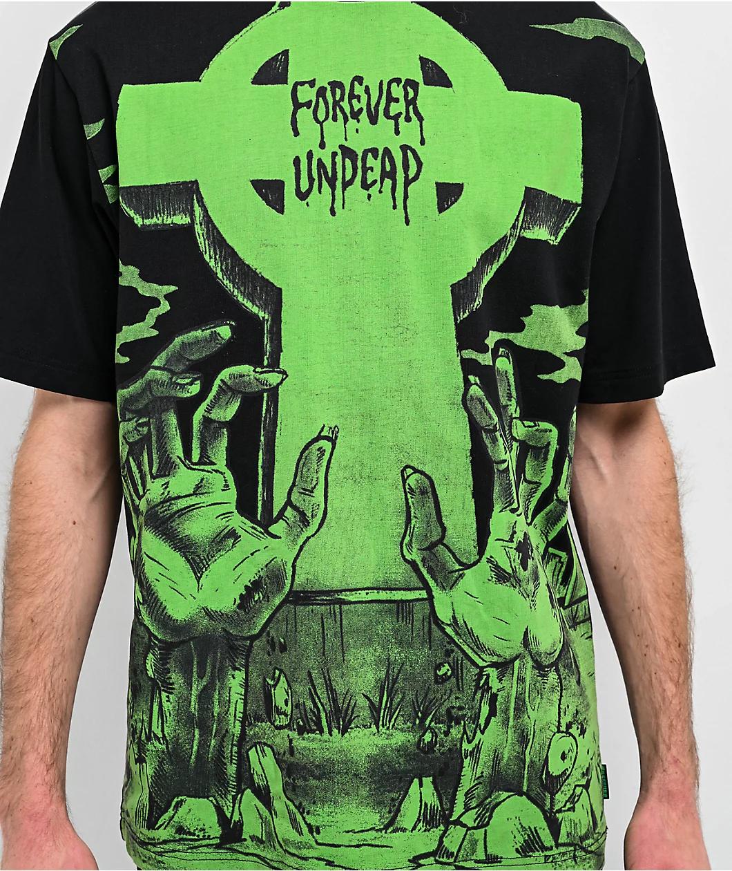Creature Forever Undead Black T-Shirt Product Image