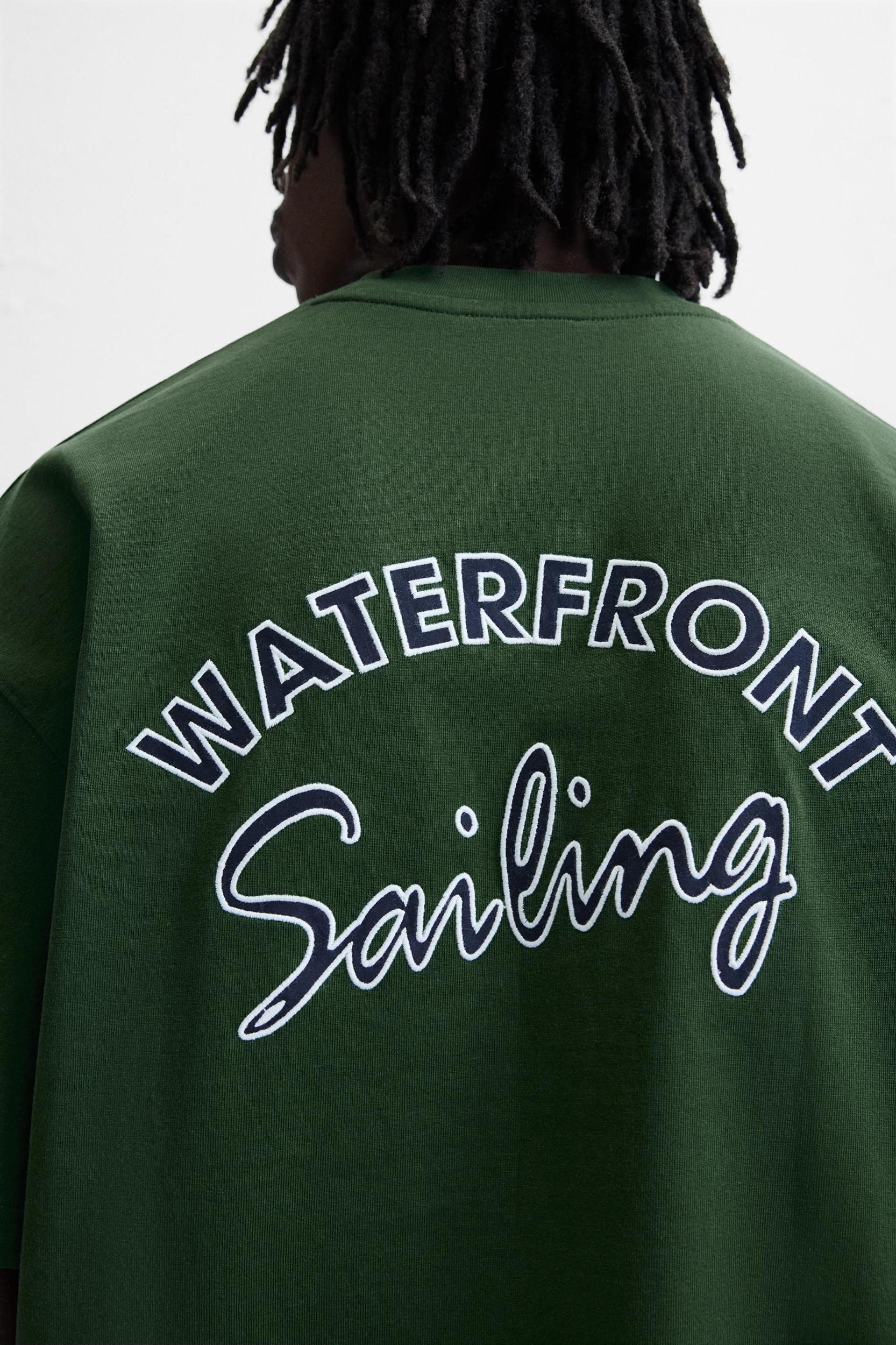 NAUTICAL EMBROIDERED T-SHIRT Product Image