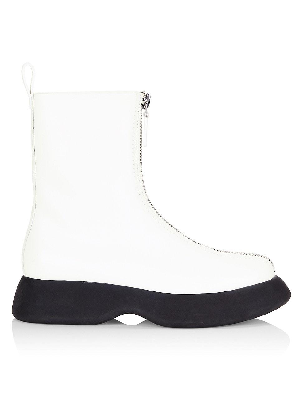 Womens Mercer Leather Combat Boots Product Image