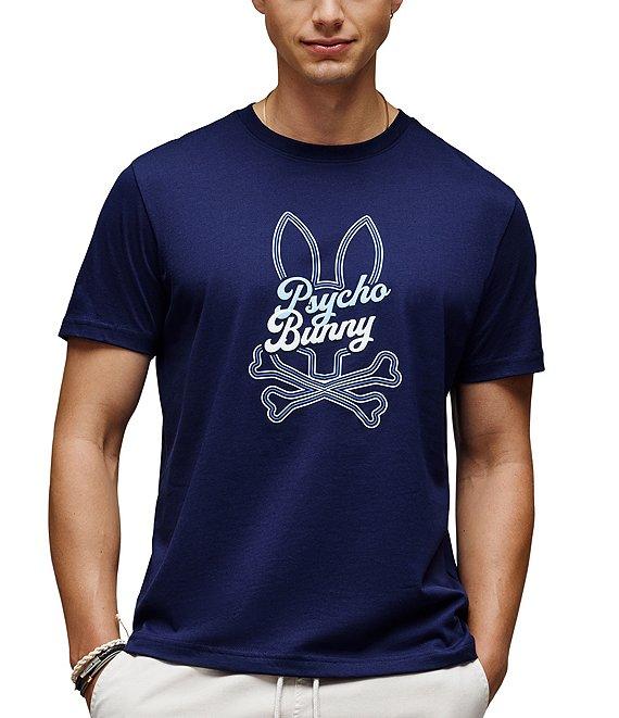 Psycho Bunny Garret Graphic Short Sleeve T-Shirt Product Image