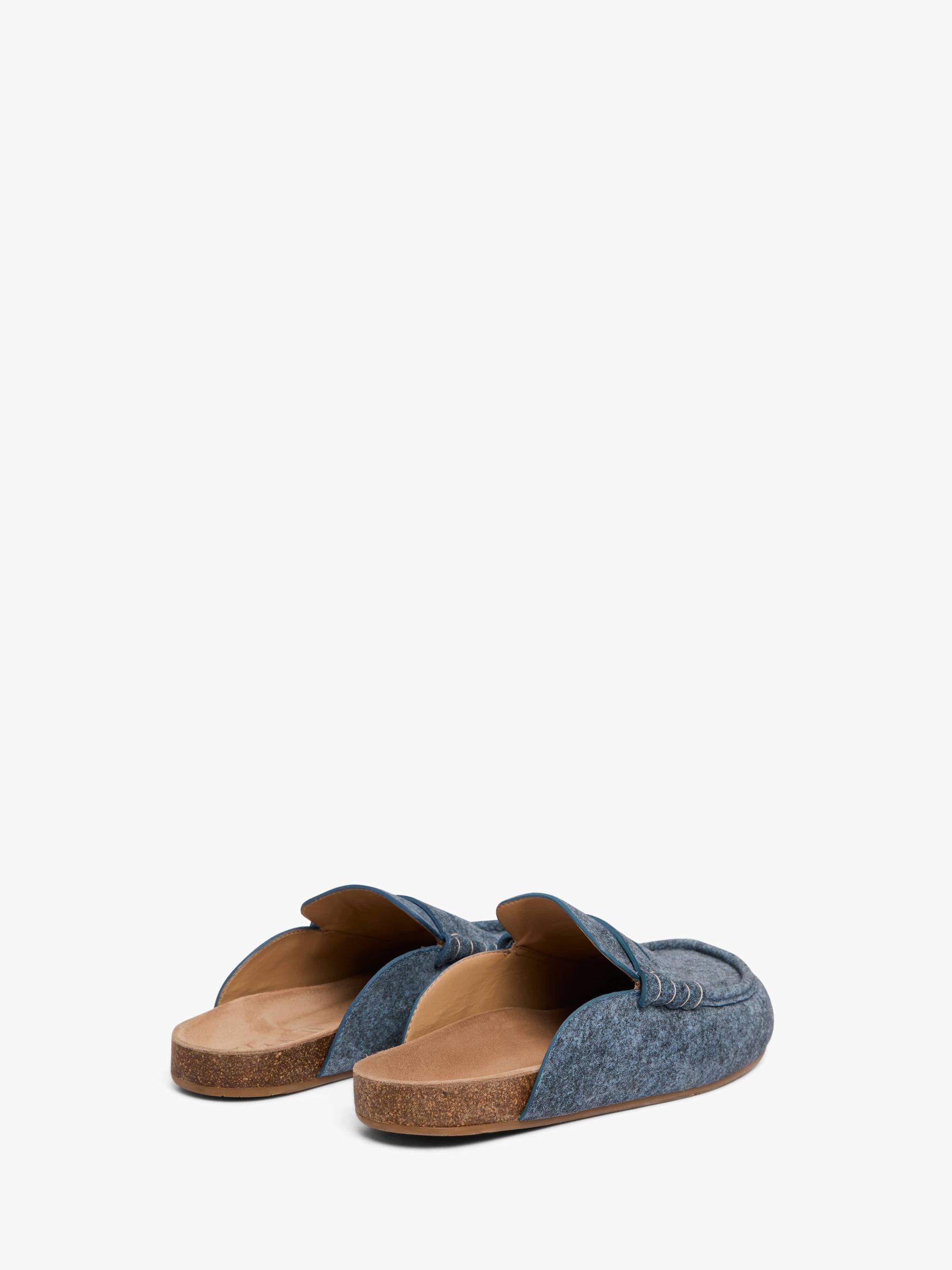 STITCH LOAFER - DENIM MULES Product Image