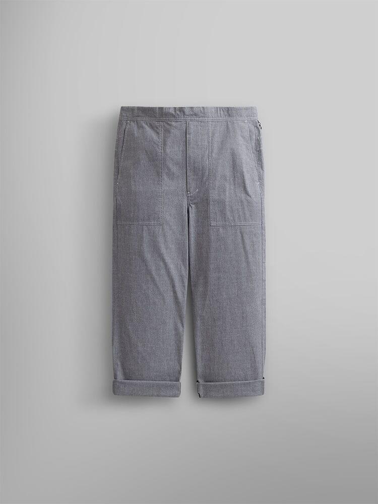WIDE LEG COTTON TROUSER Male Product Image