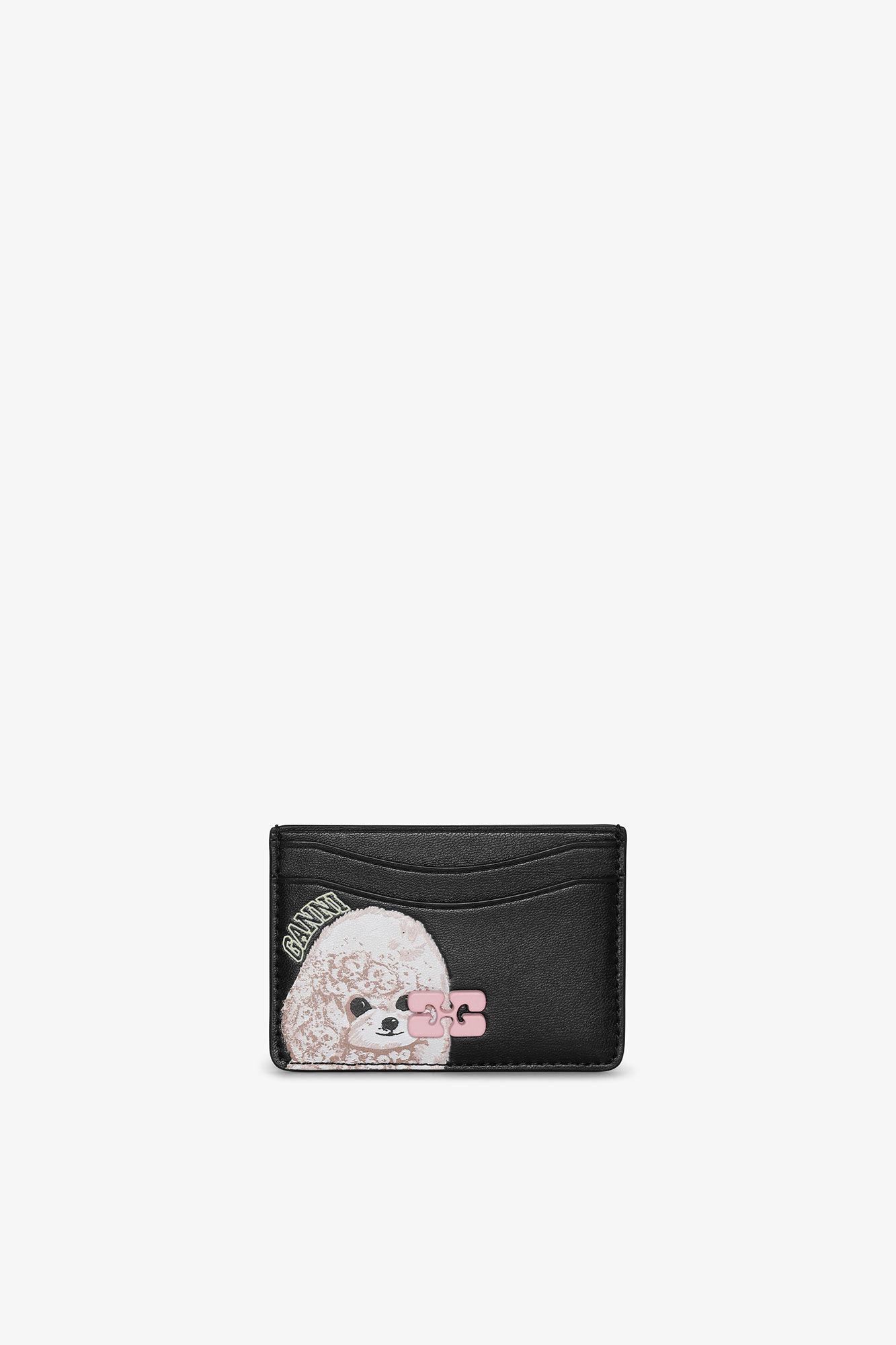 Black Poodle GANNI Bou Card Holder Product Image