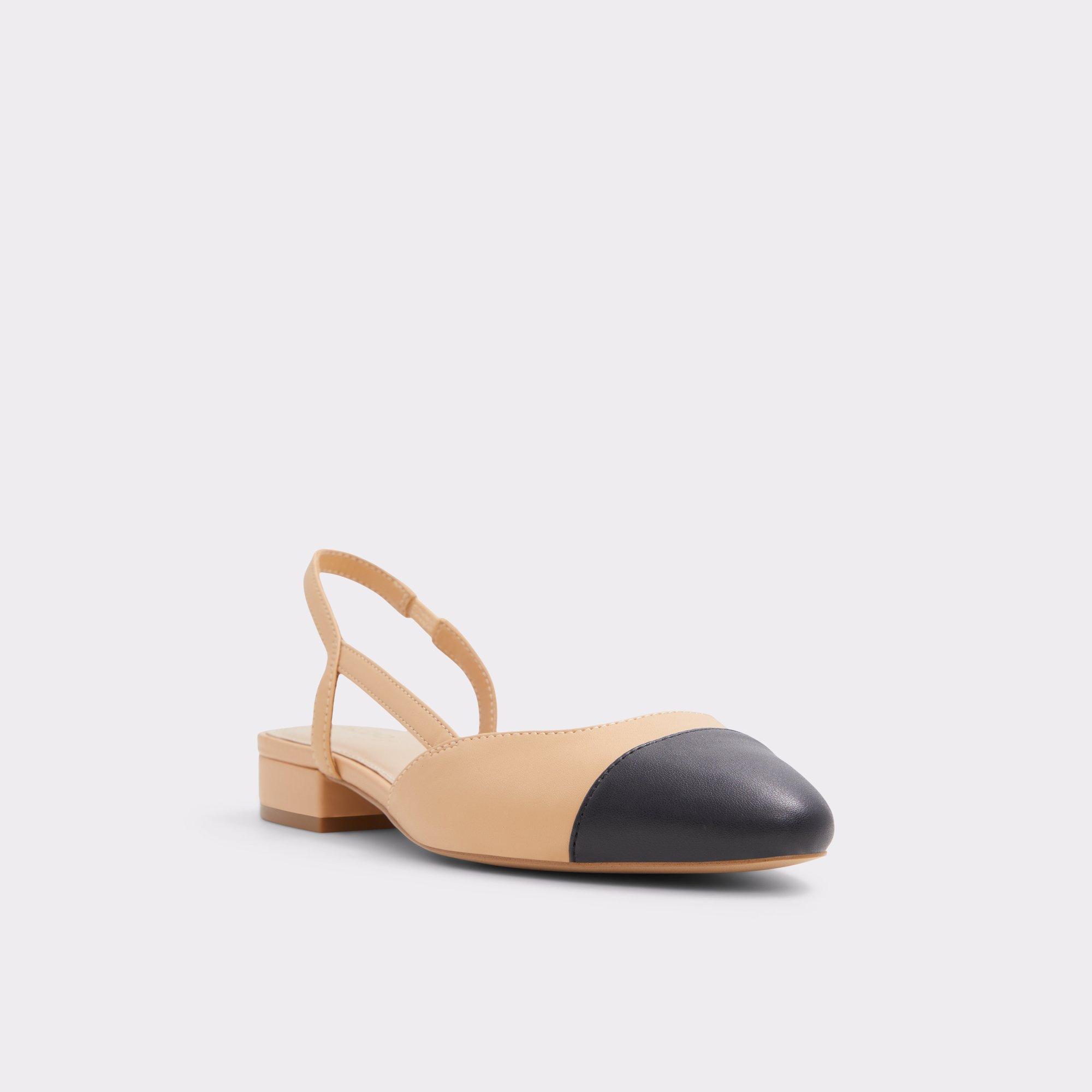 Clementinne Other Dark Beige Synthetic Smooth Women's Ballet Flats | ALDO US Product Image