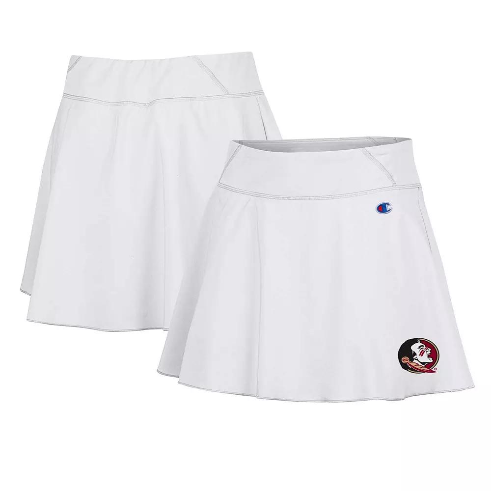 Women's Champion White Florida State Seminoles Tailgate Soft Touch Skort,  Product Image