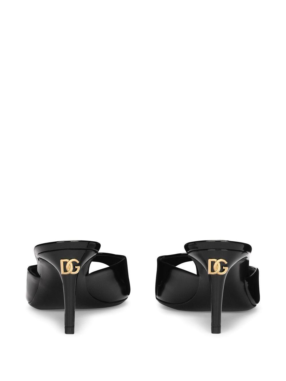 60mm patent leather mules Product Image