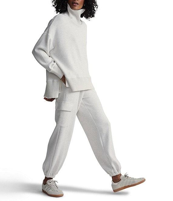 Varley Barker Knit High Turtleneck Long Sleeve Sweater Product Image