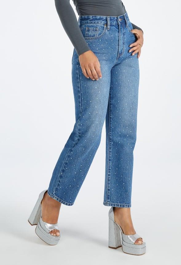 JustFab Margaux Platform Loafer Pump Womens Black/ White Size 8.5 Product Image