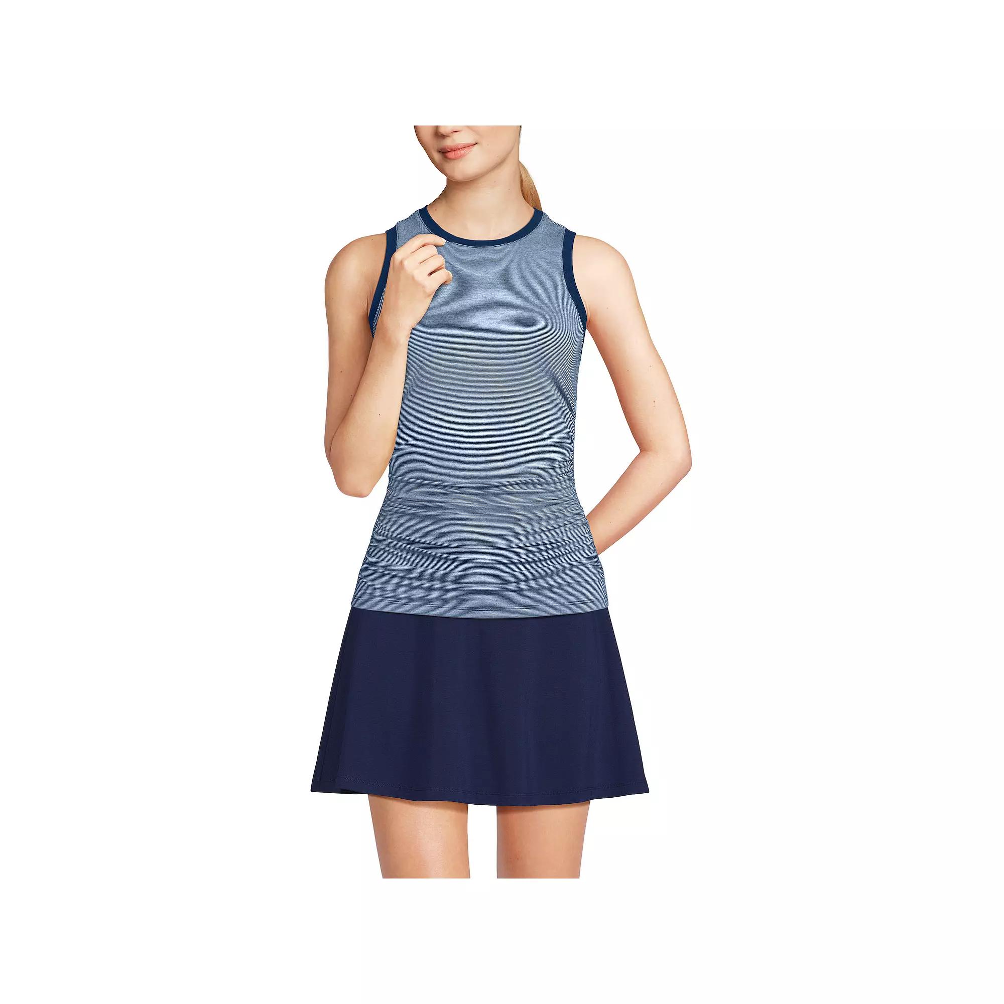 Women's Lands' End Power Performance Fitted Tank Top,  Product Image
