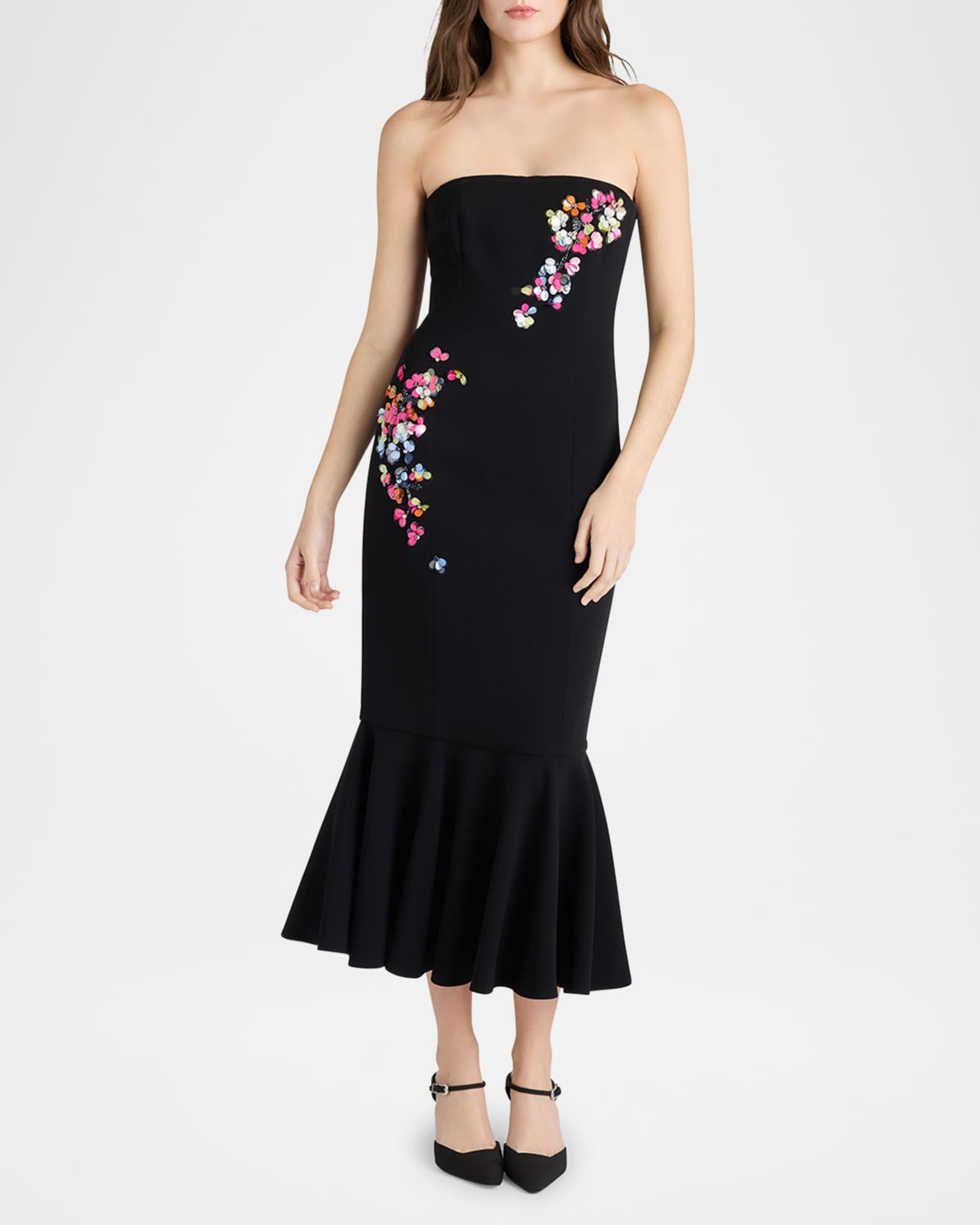 Juniper Sequined Strapless Midi Dress Product Image