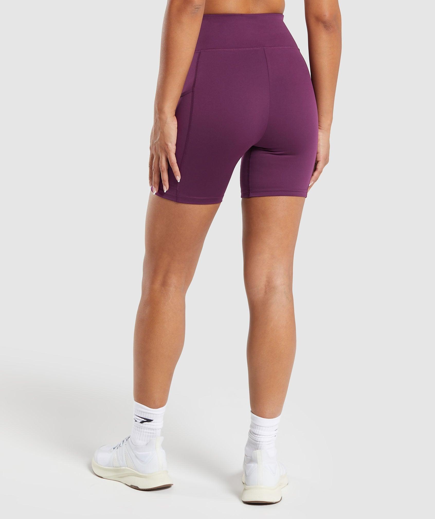 Gymshark Pocket Shorts - Magenta Purple Female Product Image