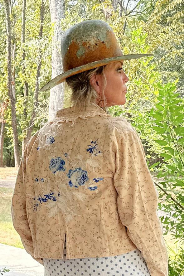 Flora Blue Jacket by Jaded Gypsy Product Image