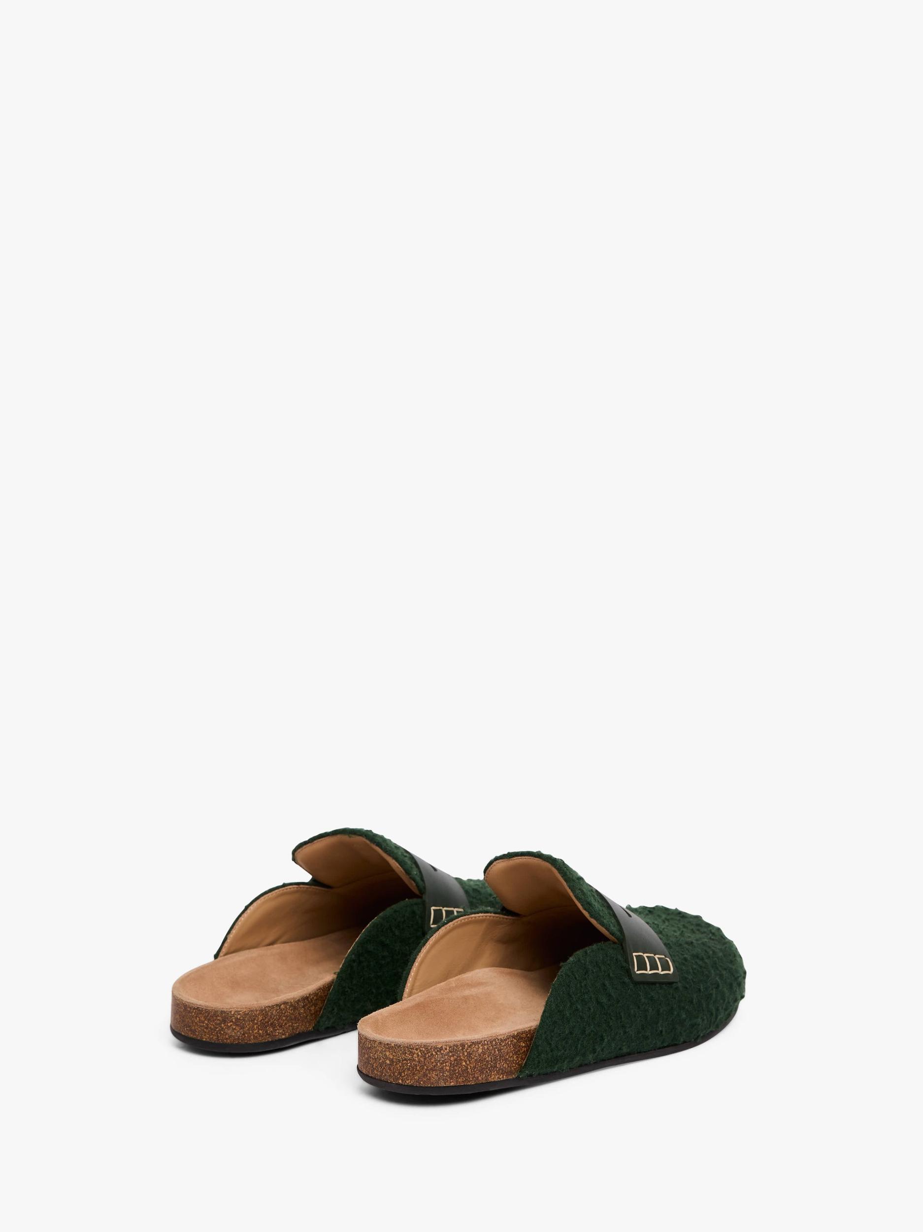 FELT LOAFER MULES Product Image