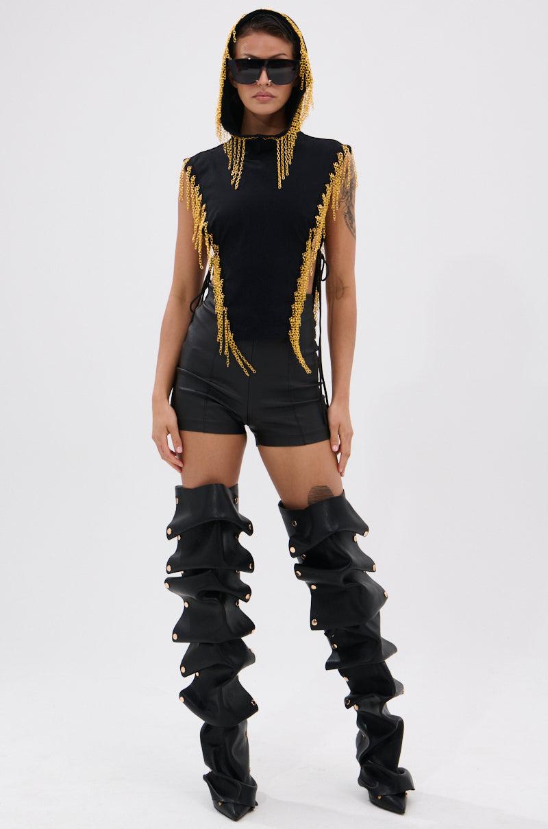 HOW DEEP IS YOUR LOVE HOODED TOP Product Image