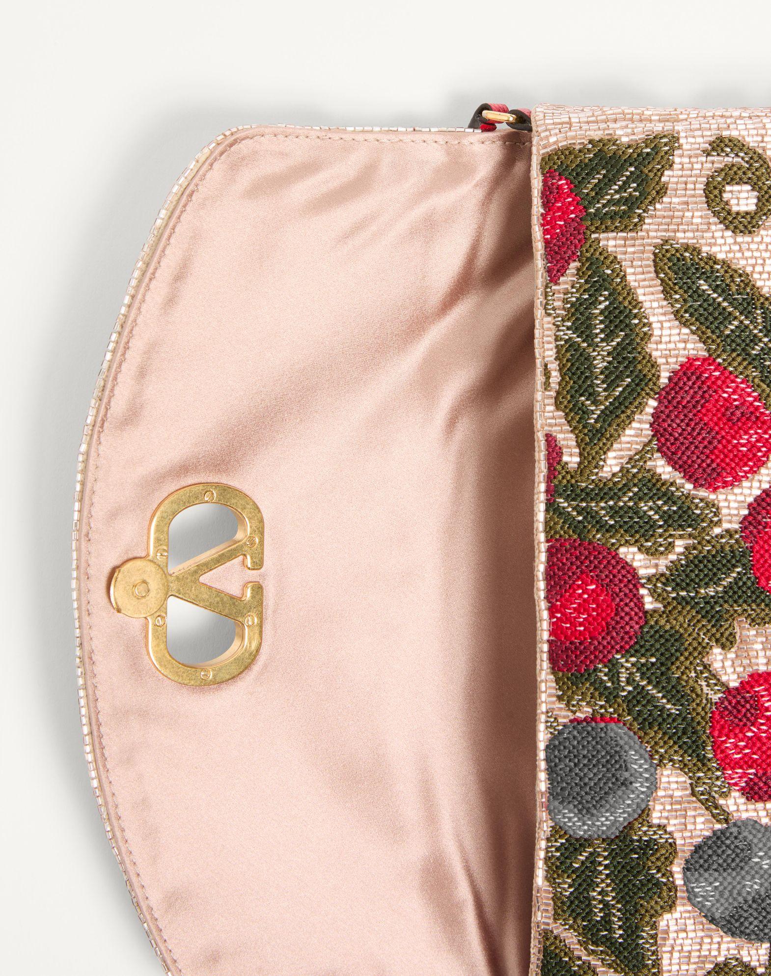 Valentino Garavani Vain Soft Embroidered Small Shoulder Bag Product Image