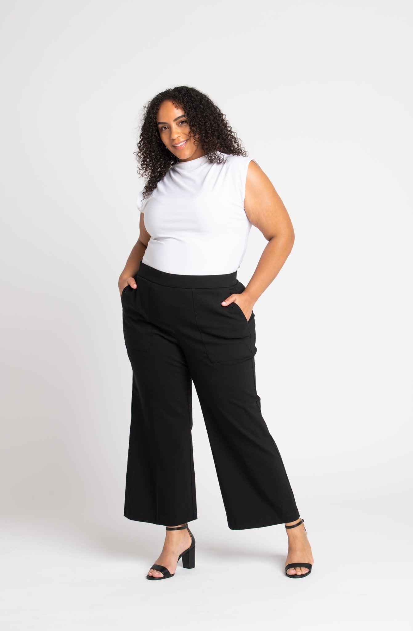 Roz & Ali™ - Liv Superstretch Sailor Pants - Plus Product Image