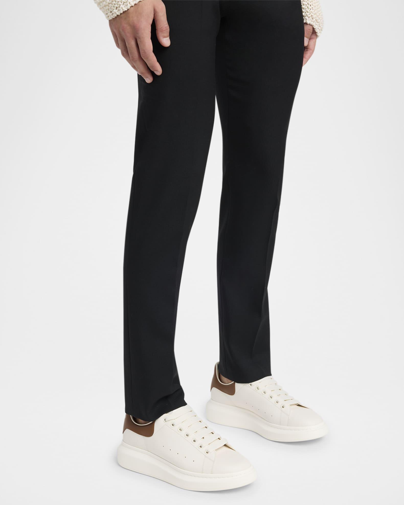 Men's Oversized Leather Low-Top Sneakers Product Image