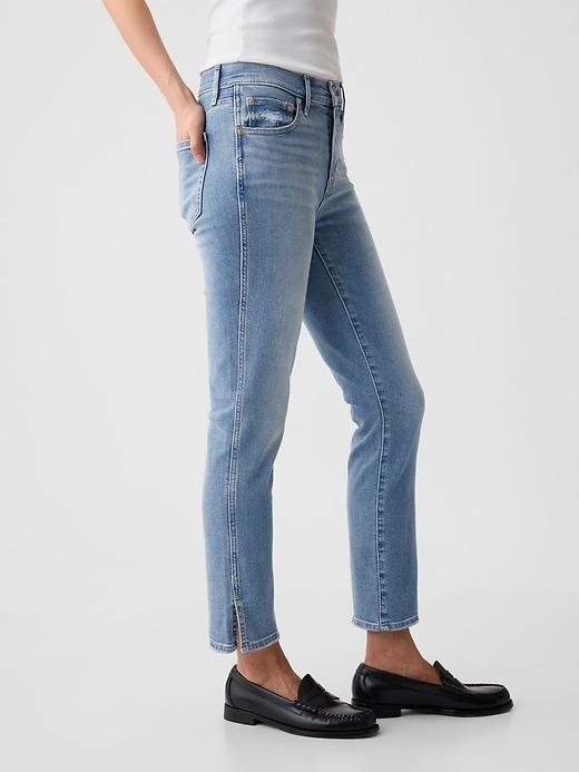 Mid Rise Vintage Slim Jeans Product Image