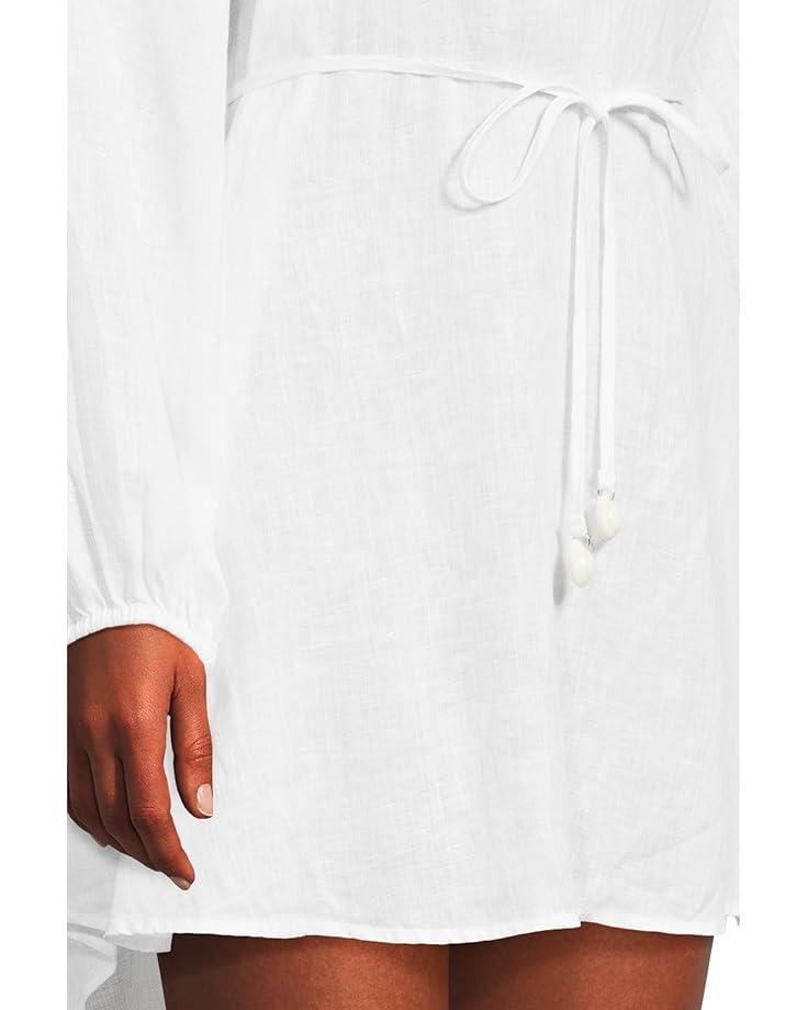 Color Play Crochet Plunge One Piece Product Image