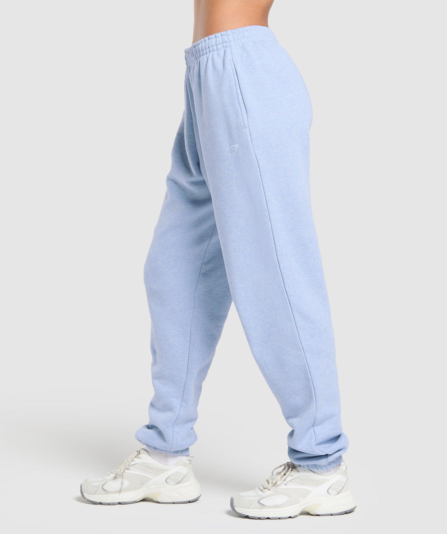 Gymshark Rest Day Sweats 2.0 Joggers - Bros Gentle Blue Marl Female Product Image