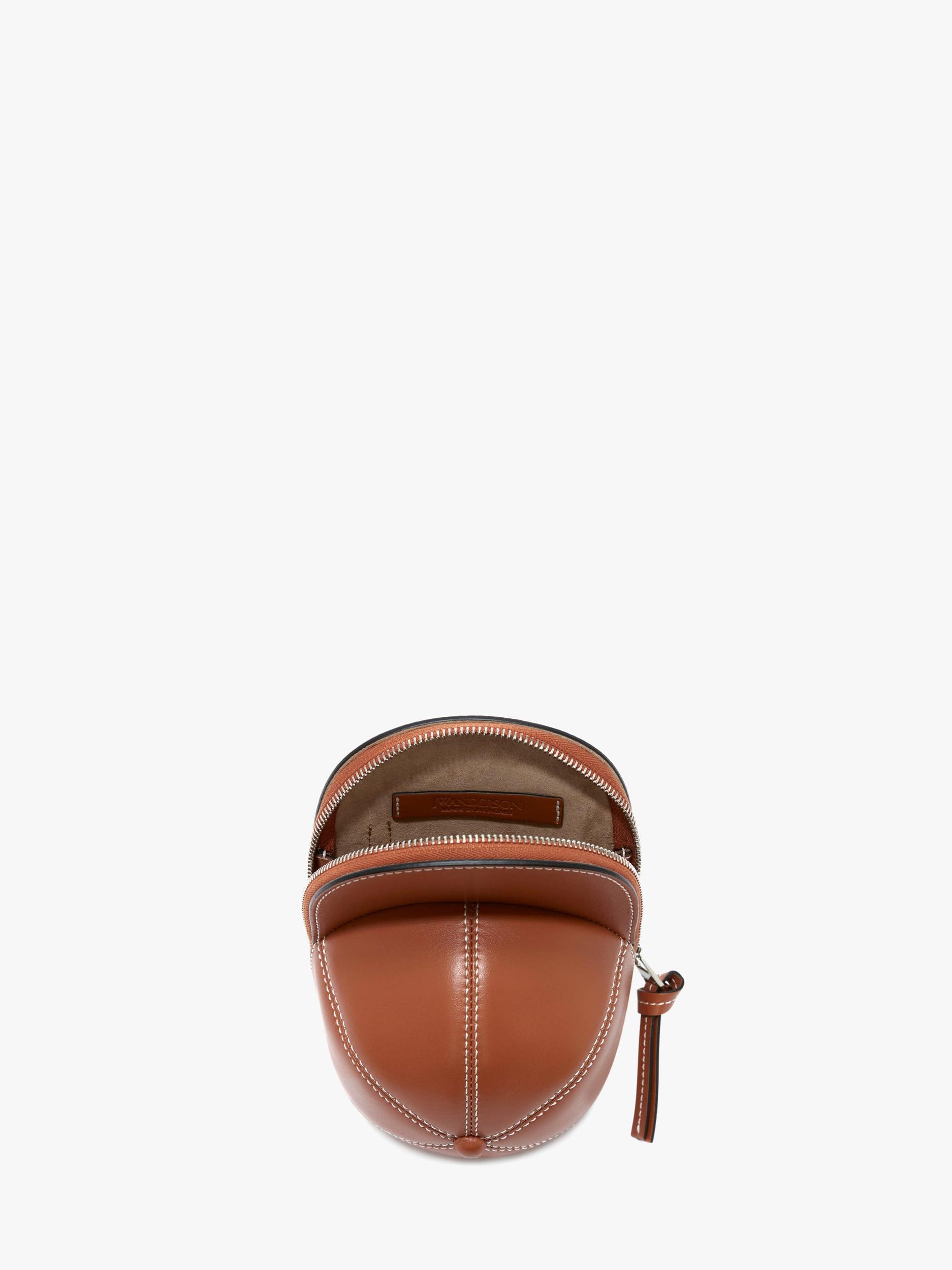 MEDIUM CAP BAG - LEATHER CROSSBODY BAG Product Image
