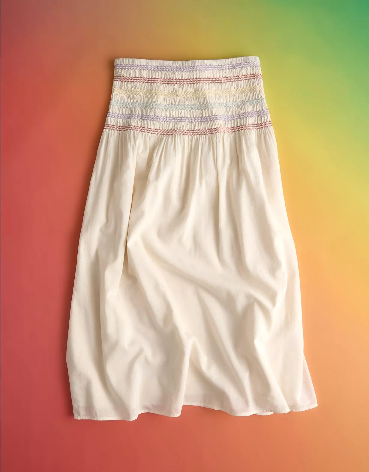 AE Pride High-Waisted Midi Skirt Product Image
