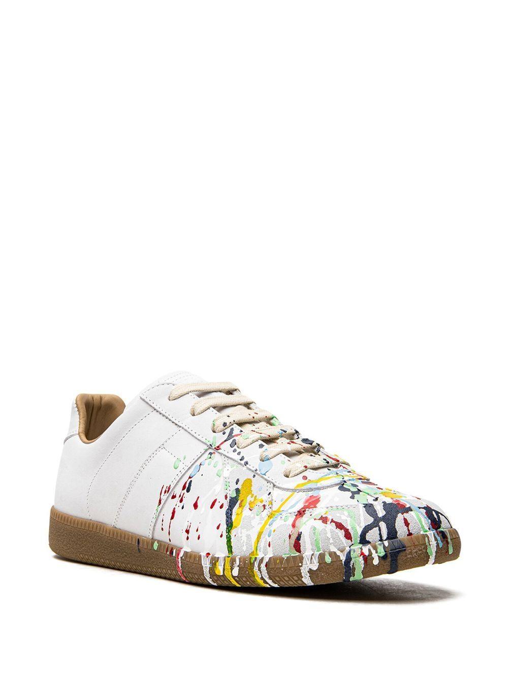 Replica Paint low-top sneakers Product Image
