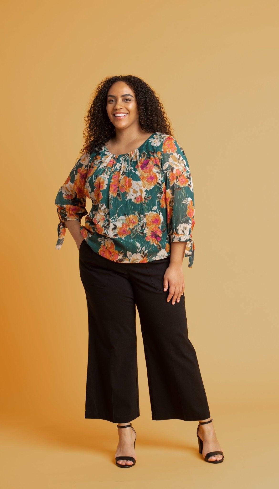 Roz & Ali™ - Liv Superstretch Sailor Pants - Plus Product Image