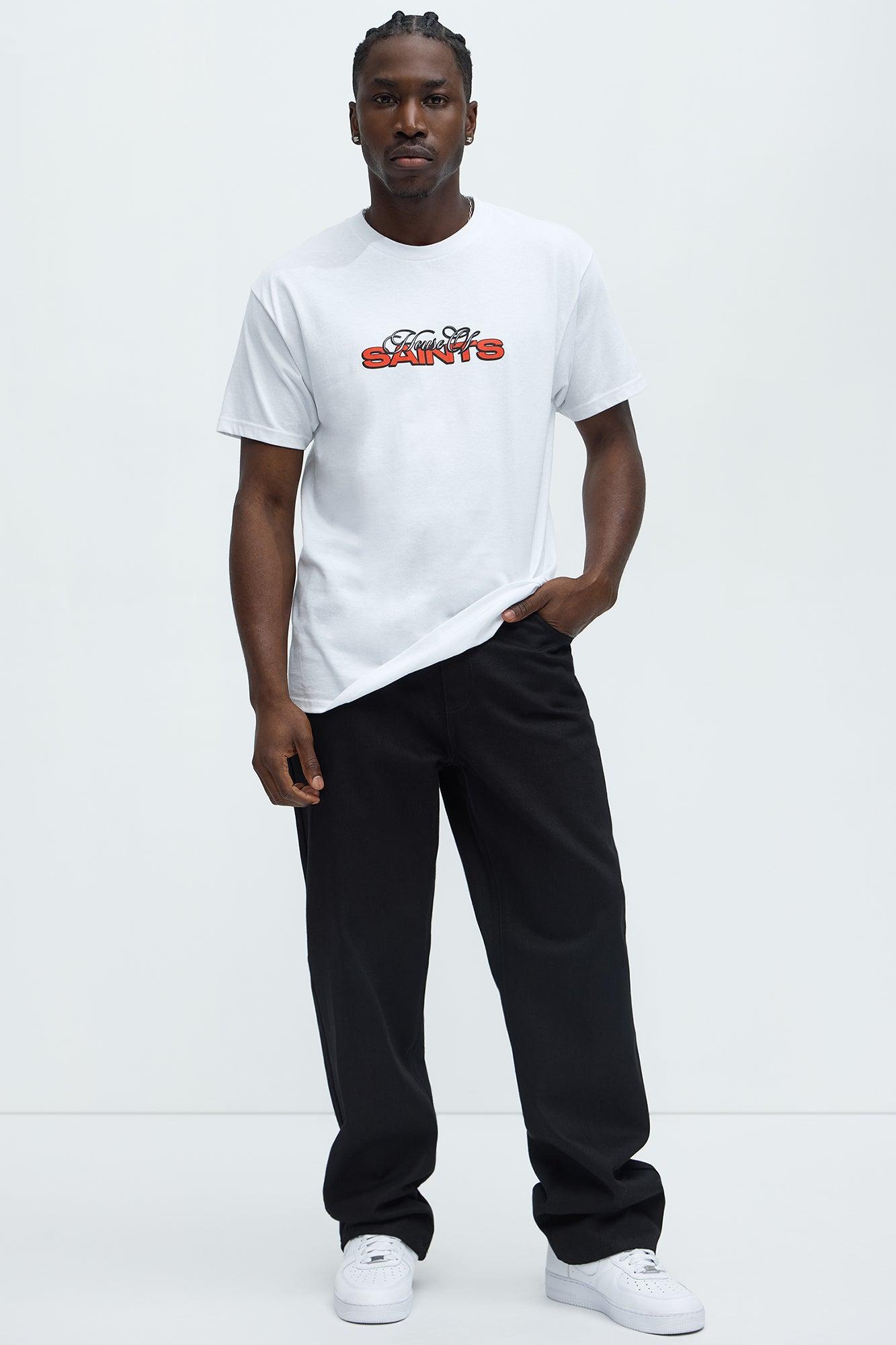 House Of Saints Department Short Sleeve Tee - White Product Image