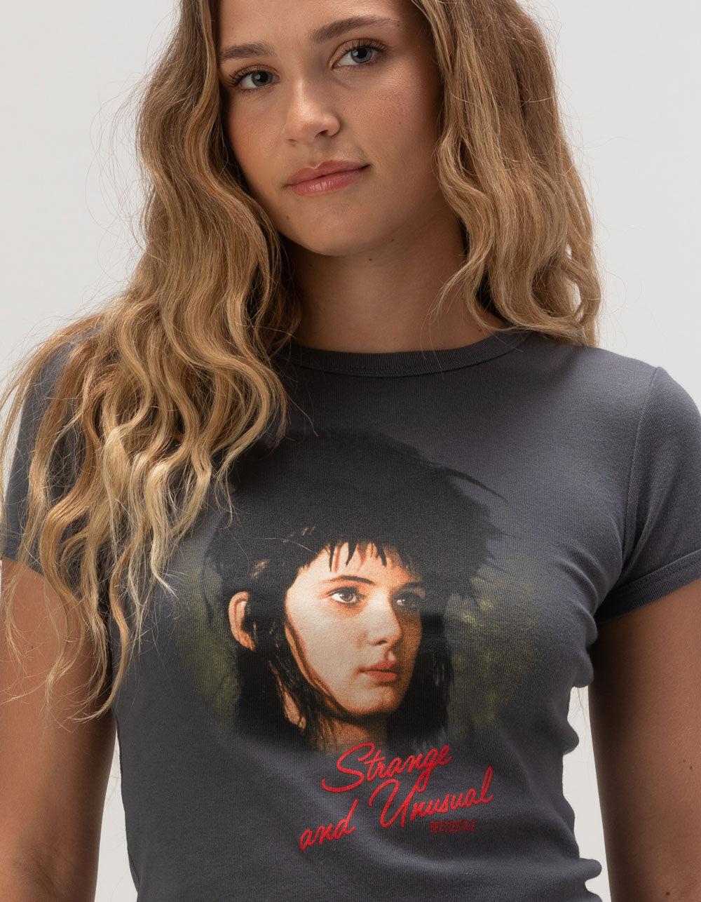 BEETLEJUICE Strange And Unusual Womens Tee - BLACK Product Image