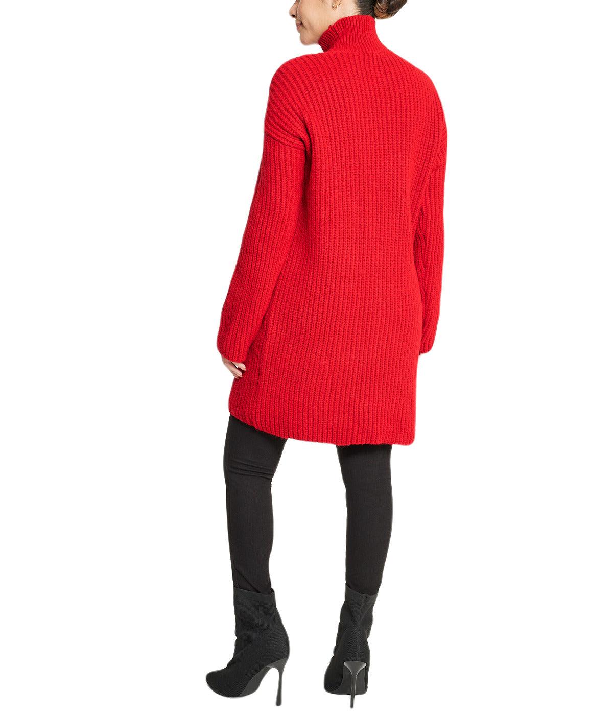 Turtleneck Funnel Sweater Dress Product Image