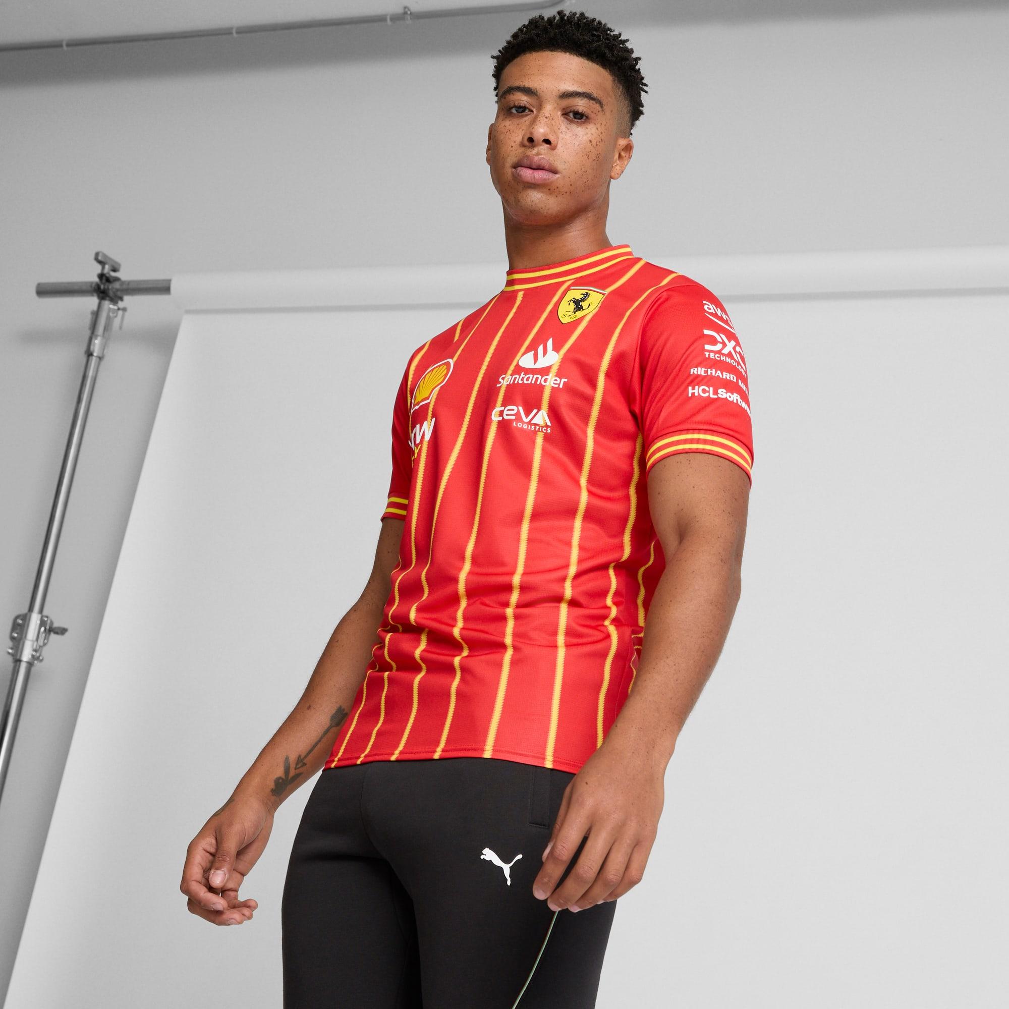 Scuderia Ferrari Team Men's Soccer Jersey Product Image