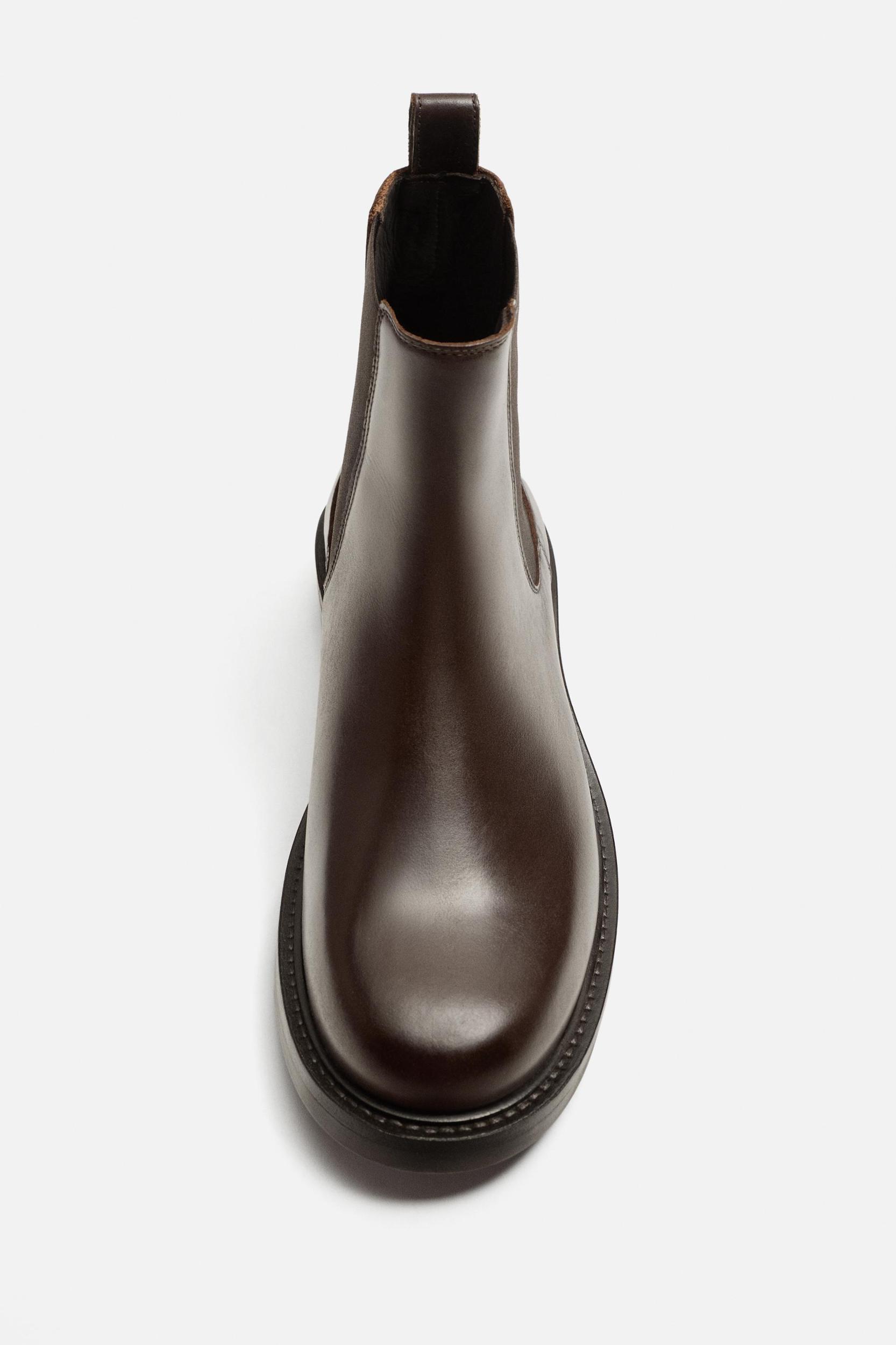LEATHER CHELSEA BOOTS Product Image