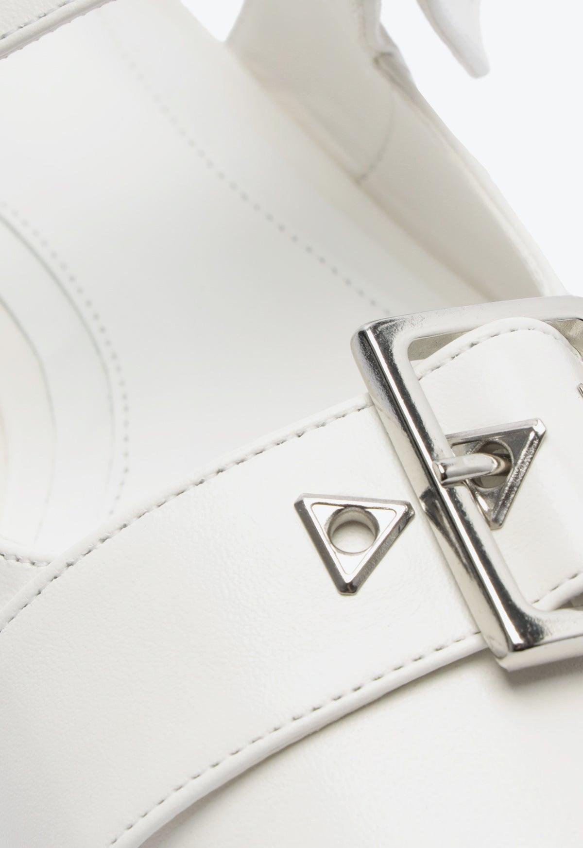 Darla Sling Leather Flat Female Product Image