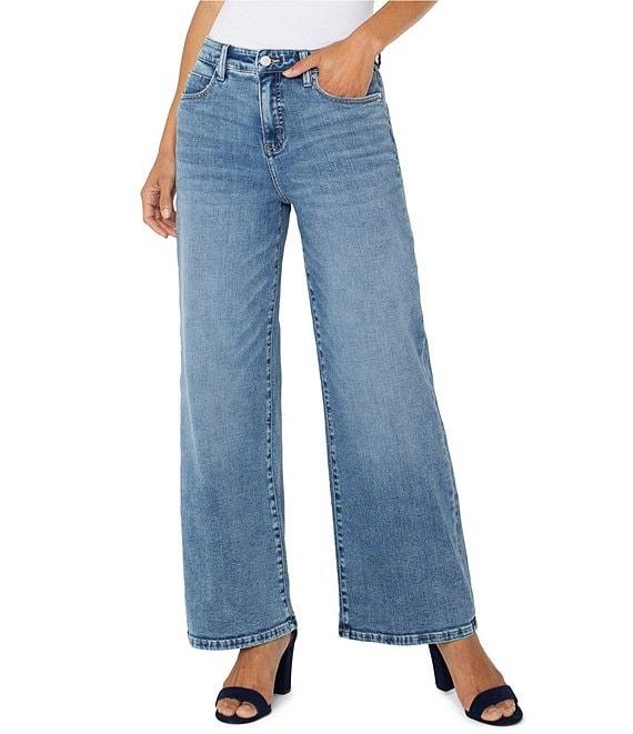 Liverpool Los Angeles High Rise Wide Leg Jeans Product Image