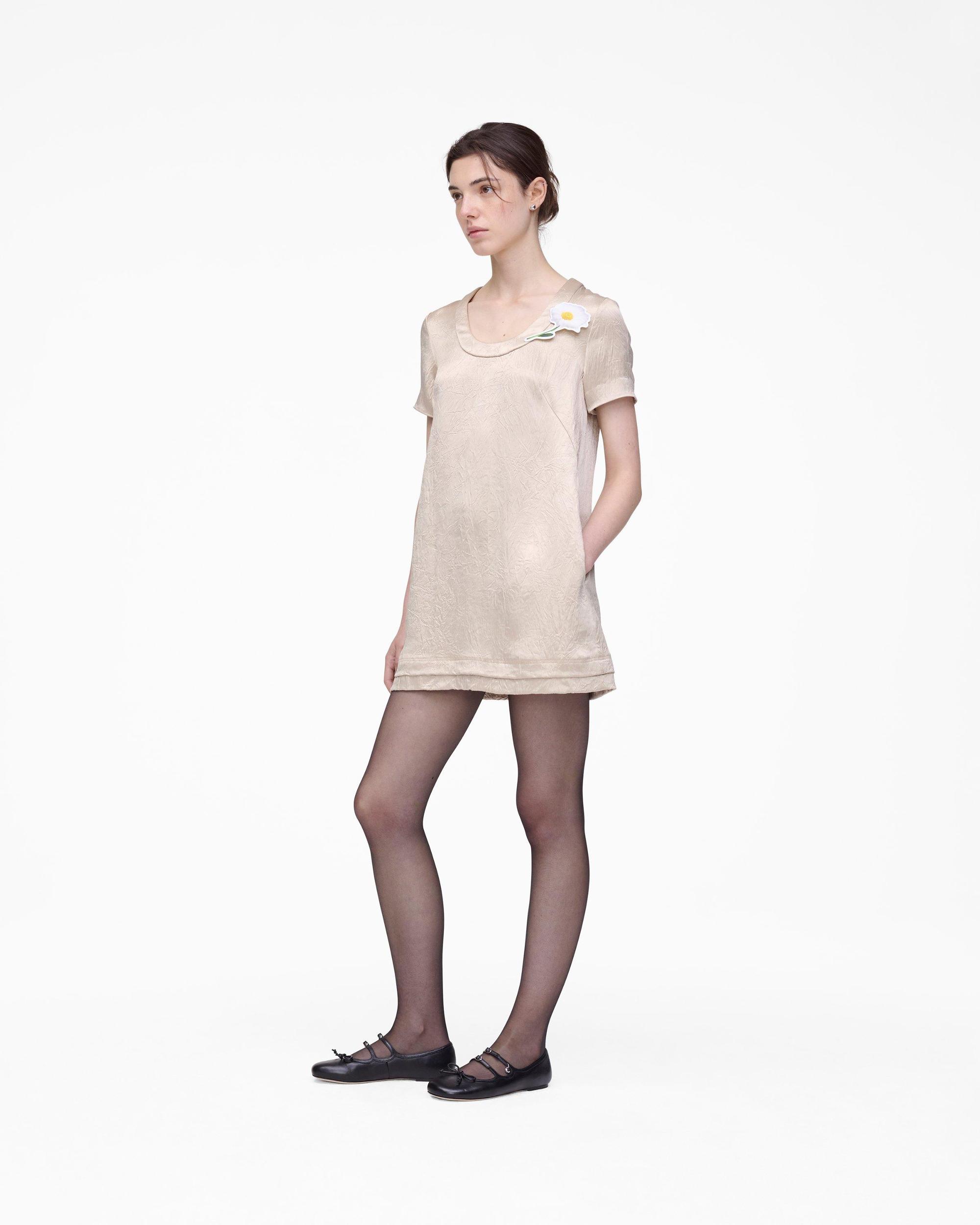 Crushed Satin Dress Product Image