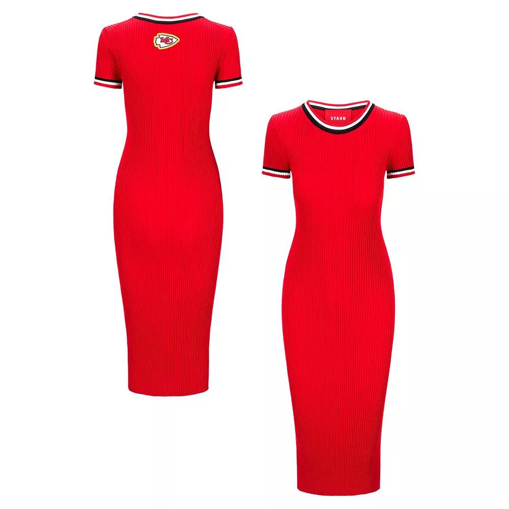 Women's STAUD Red/Black Kansas City Chiefs Colleen Dress,  Product Image