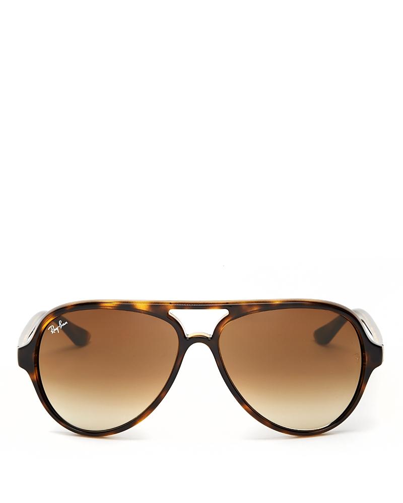 Ray-Ban Brow Bar Aviator Sunglasses, 59mm Product Image