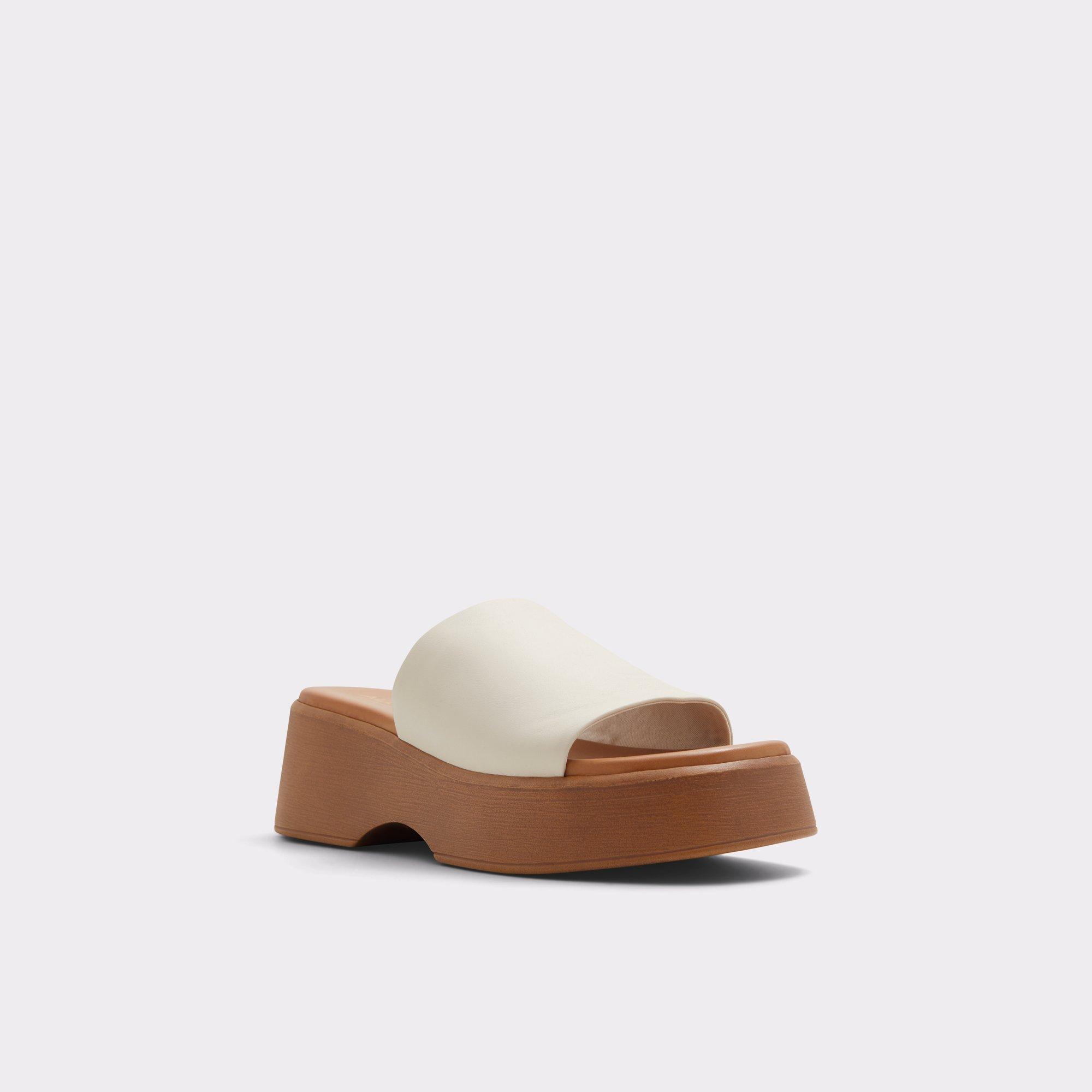 Yassu Other White Leather Women's Platform Sandals | ALDO US Product Image