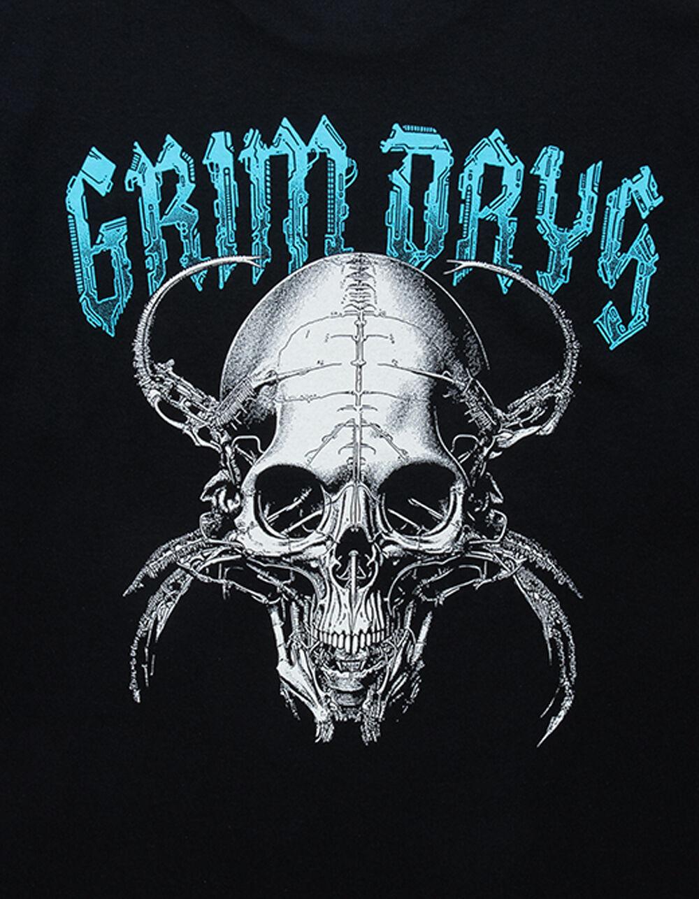 GRIM DAYS Future Nature Mens Tee - BLACK Product Image
