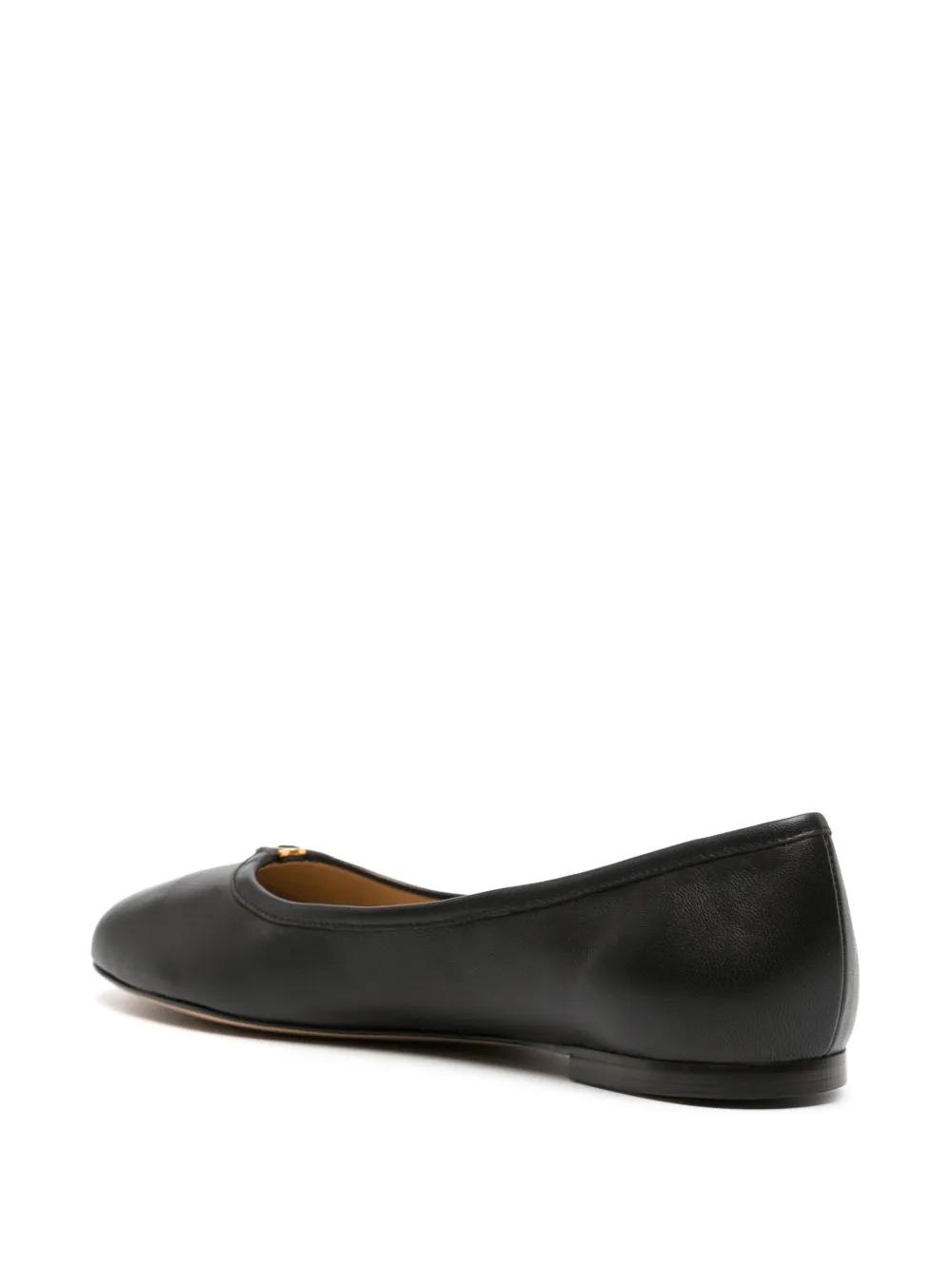 Marcie leather ballerina shoes Product Image
